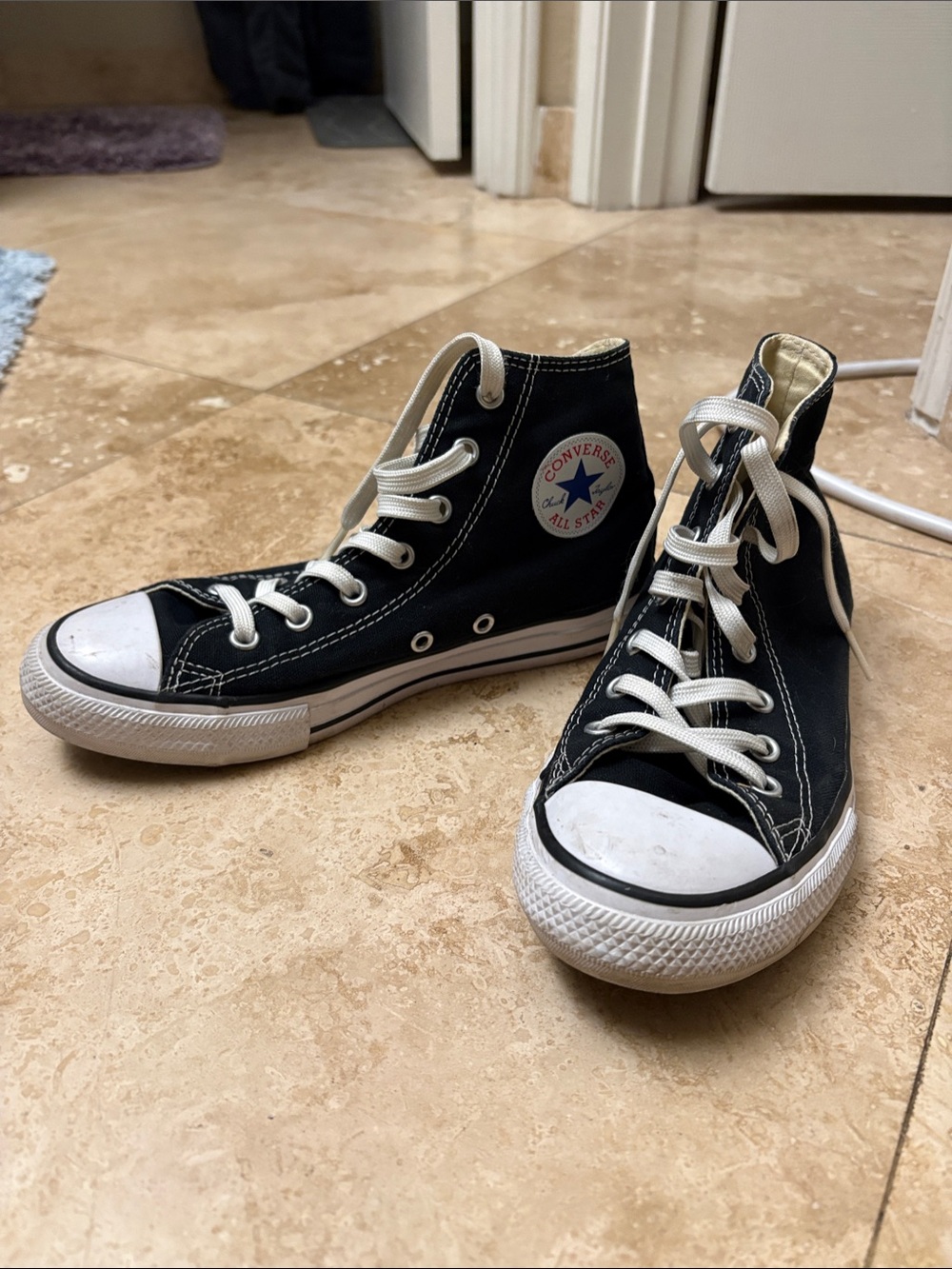 Converse Kids Chuck Taylor All Star High Top Sneakers - Black & White